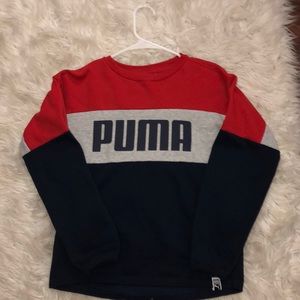 Boys Puma Crewneck